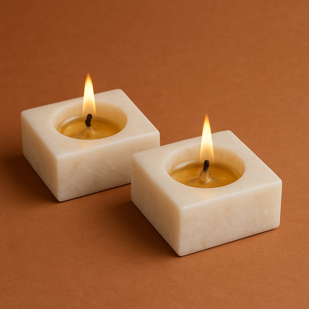 Square Shaped Diyas